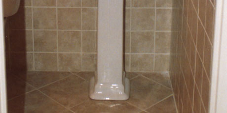 Let the creative craftsman at Kelley Carpentry add a fresh look with new tile in the bath