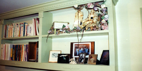 Built-in shelving, bookcases and storage customizes your home and adds usable space.