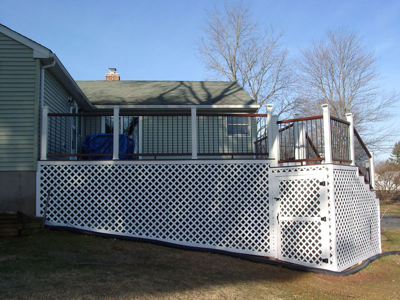 Kelley Carpentry can also build decks by EverGrain and CorrectDeck.